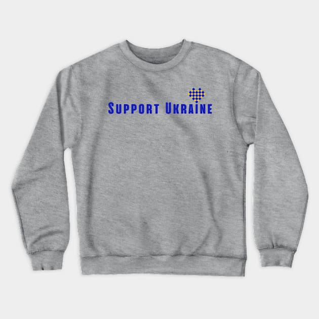 Support Ukraine Crewneck Sweatshirt by julia_printshop